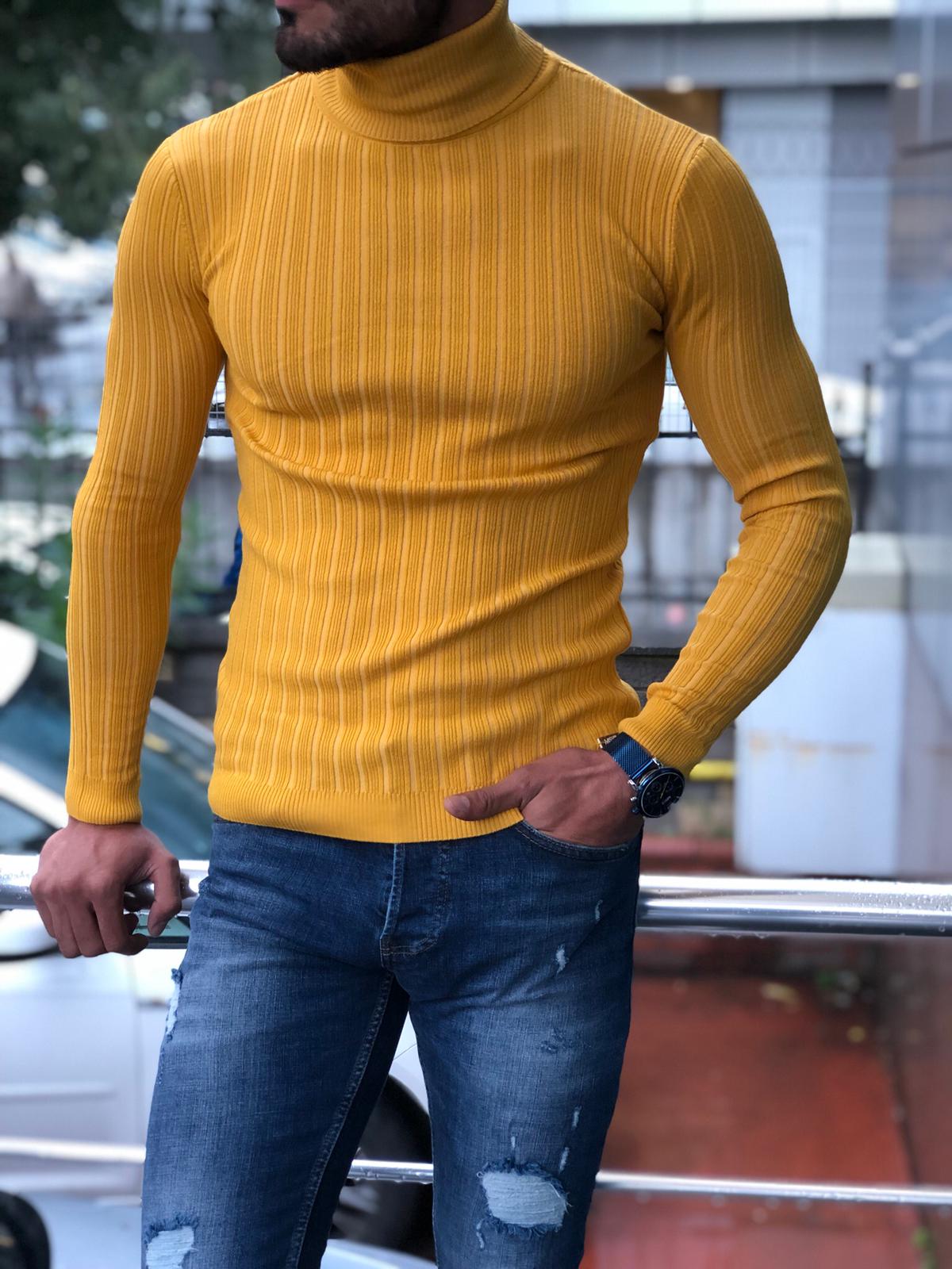 Bojo Eva Slim-Fit Turtleneck Knitwear in 5 Colors-baagr.myshopify.com-sweatshirts-BOJONI