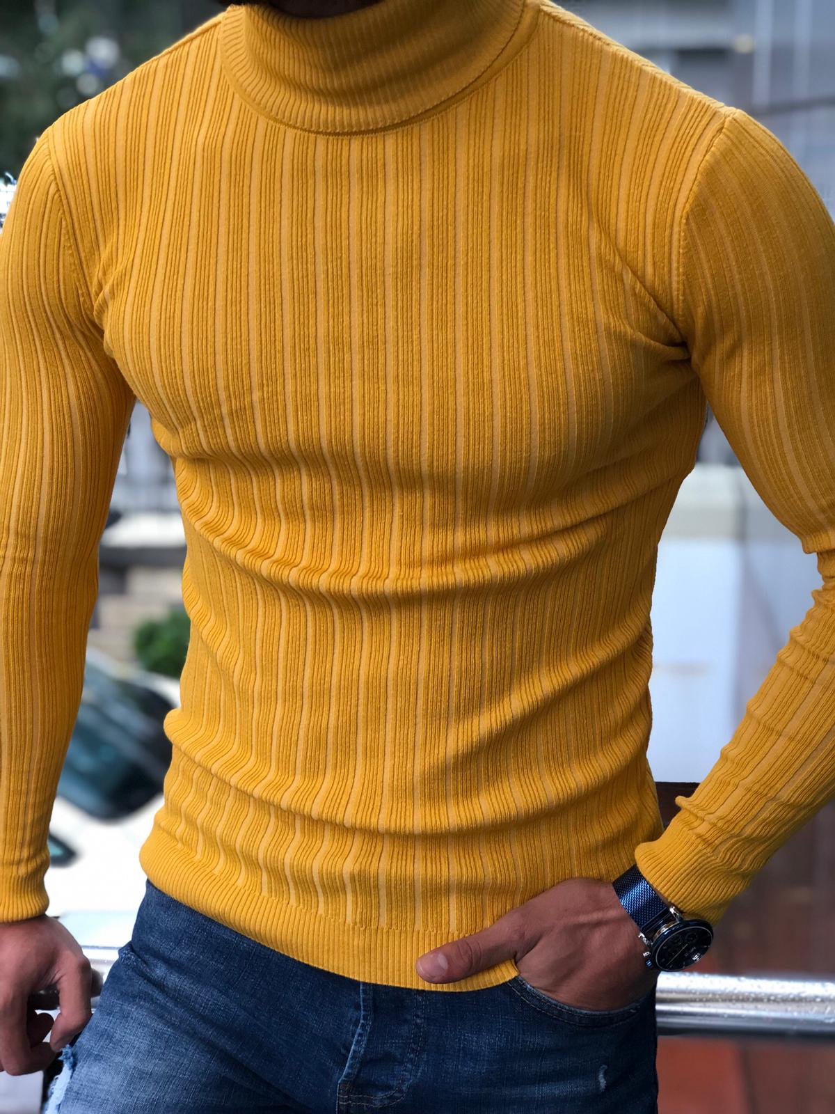 Bojo Eva Slim-Fit Turtleneck Knitwear in 5 Colors-baagr.myshopify.com-sweatshirts-BOJONI