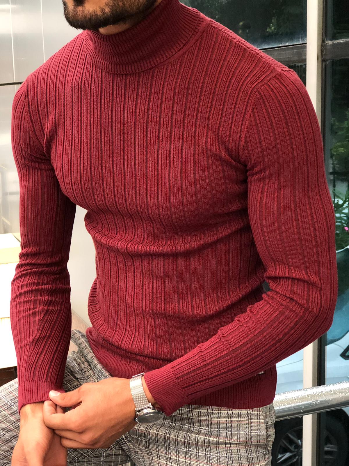 Bojo Eva Slim-Fit Turtleneck Knitwear in 5 Colors-baagr.myshopify.com-sweatshirts-BOJONI