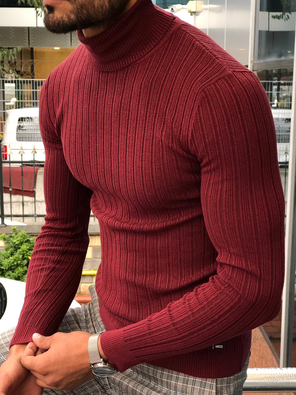 Bojo Eva Slim-Fit Turtleneck Knitwear in 5 Colors-baagr.myshopify.com-sweatshirts-BOJONI